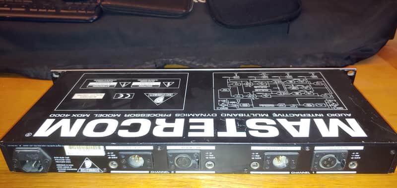 Behringer MDX 4000 Mastercom mid 90s - Silver Black | Reverb