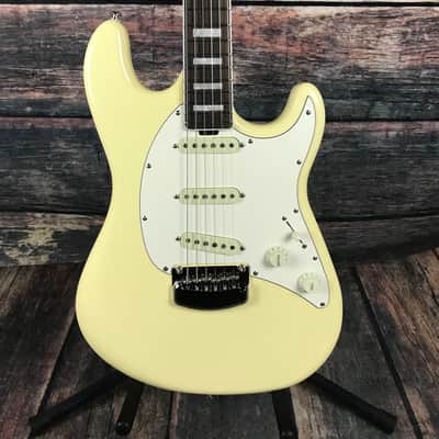 Music Man BFR Ball Family Reserve Cutlass- Corn Silk White image 2