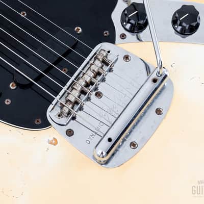 1981 Fender Mustang Vintage Offset Guitar Olympic White w/ Case image 8