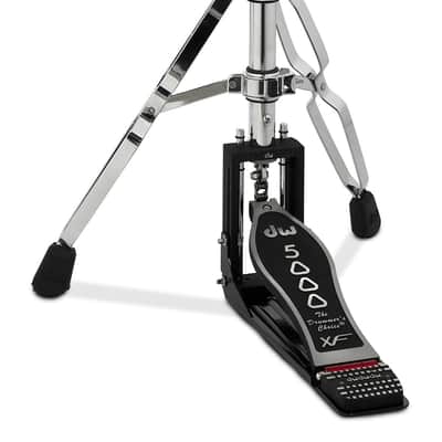 Used DW 5000 Double Braced 2-Leg Extended Footboard Hi Hat Stand - DWCP5500TDXF image 1