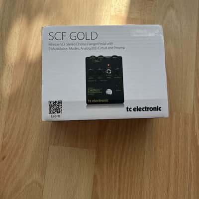 TC Electronic SCF Gold Stereo Chorus + Pitch Modulator & Flanger Reissue 2022 - Present - Black image 5