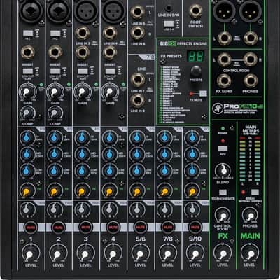 Mackie ProFX10v3 10-Channel Audio Mixer w/ Effects image 2