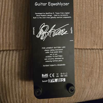Real McCoy Custom RMC8 Eqwahlyzer Wah 2010s - Black image 3