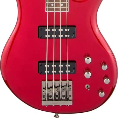 Jackson JS3 Spectra 4-String Bass Guitar, Laurel Fingerboard, Metallic Red image 1