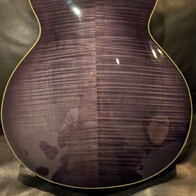 D'Angelico EXS 1DH 2010+- - Black burgandy image 2