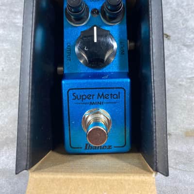 Ibanez  Super Metal Mini Pedal 2010s Blue image 1