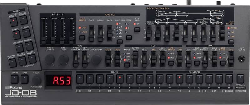 ROLAND JD-08 : B-STOCK : [DETROIT MODULAR] image 1