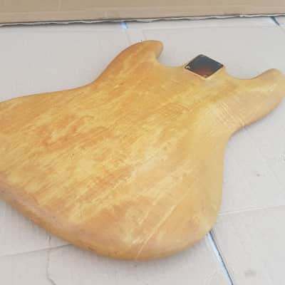 1984 SQUIER by FENDER JAZZ BASS BODY JAPAN JV SERIES image 10