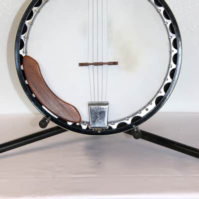 Vintage Astro 5 String Closed Back Banjo With Case image 2