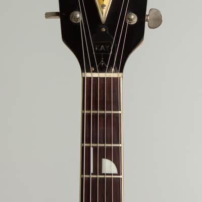 Kay K-775 Jazz II Thinline Hollow Body Electric Guitar (1961), original two-tone hard shell case. image 5