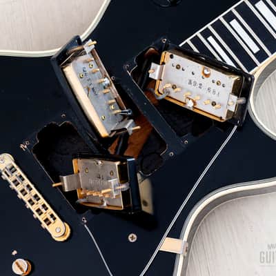 1981 Gibson Les Paul Custom Black Beauty 3 Pickup Ebony w/ Tim Shaw & T Tops, Case image 17