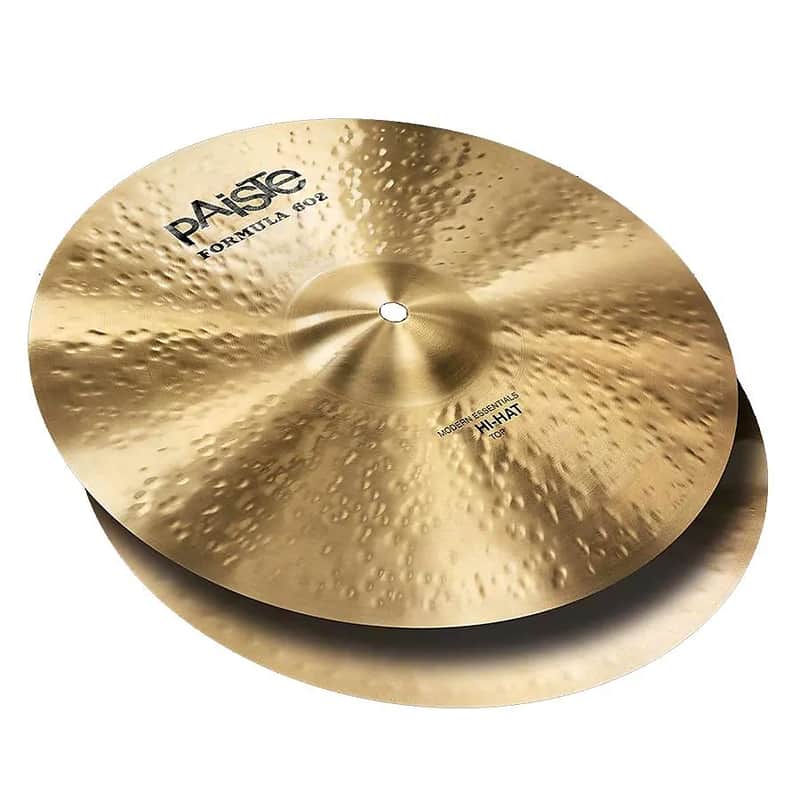 Paiste 15" Formula 602 Modern Essentials Hi-Hat Cymbals (Pair) image 1