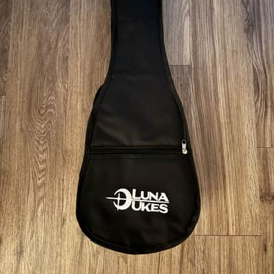 Luna Concert Ukulele Gig Bag 2020s - Black image 1