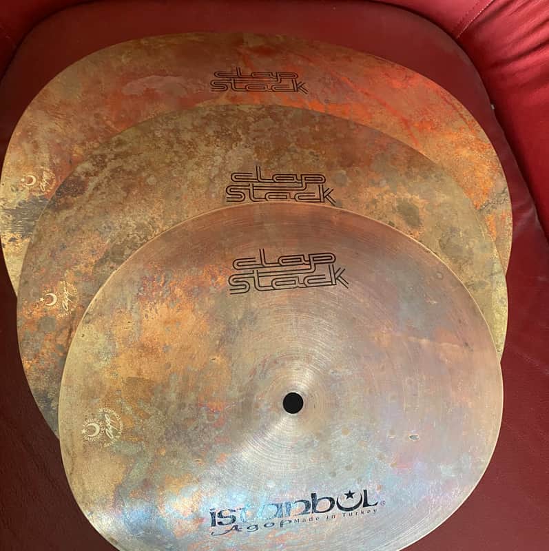 Istanbul Agop Clap Stack 11/13/15" Cymbal Trio 2026 - NEW image 1