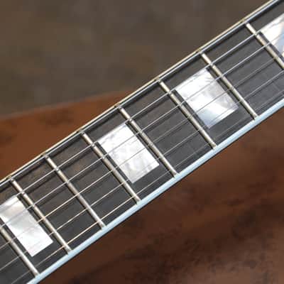 2016 Gibson Custom Shop Les Paul Custom Electric Guitar Black Ebony + COA OHSC image 10