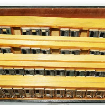 Hohner Verdi VM Piano Accordion 120 Bass, made in Germany, Straps and Hard Case, Vintage Original Musical Instrument, 2720 image 9