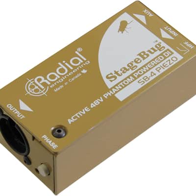 Radial StageBug SB-4 Piezo DI Compact Active Direct Box image 3