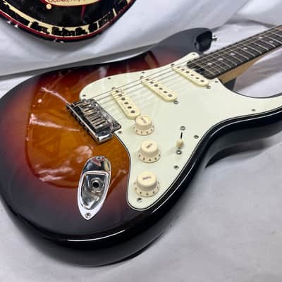 Fender American Elite Stratocaster Strat Electric Guitar - 3-Color Sunburst image 17