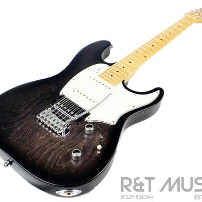 Godin Session SG MN Electric Guitar in Blackburst image 1