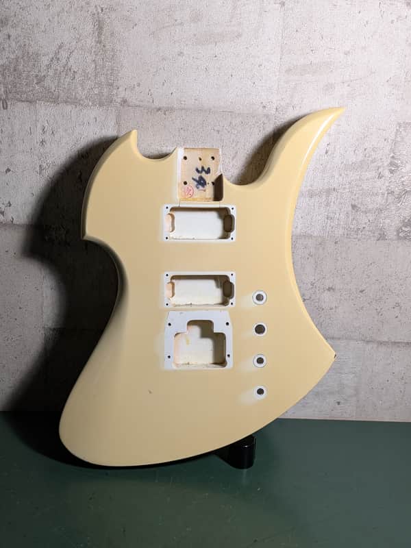 B.C. Rich NJ Mockingbird Body 80, 90's White MIJ Made in Japan image 1