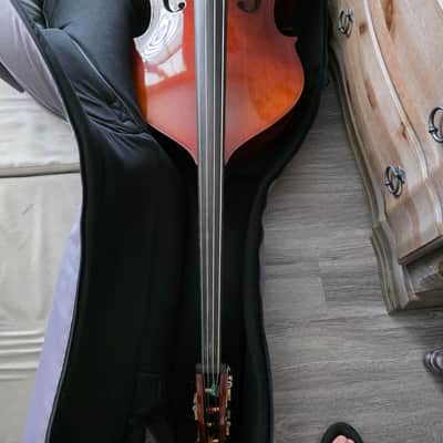 Gollihur Estle Louis LIV (54) double bass - Hand Carved Model 2000-current - Spruce top, Maple back & sides image 13