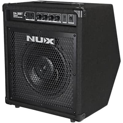 NuX DA-30BT Personal Monitor Amplifier 30 Watt for Portable Electronic Drum Monitoring with Bluetooth, Black image 5