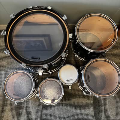 YAMAHA Maple Custom Absolute Nouveau 6 Piece Drum Set Japan MIJ image 5