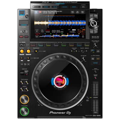 Pioneer CDJ-3000 Flagship Rekordbox Pro Club DJ Multi Players Pair w DJM-V10 Mixer image 2