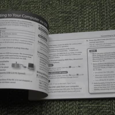 lightly handled genuine Boss Owner's Manual for RC-3 Loop Station (NO pedal / NO other items) specifically from 2012 (172 total pages cover to cover) English, German, French, Italian, Spanish, Portuguese, Dutch image 23
