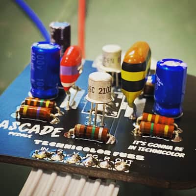 Cascade Pedals Technicolor Fuzz (Os Mutantes Fuzz) image 3