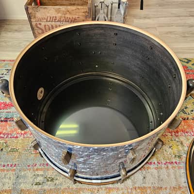 Bucks County Drum Co. 24-16-13" Relic Series Mahogany Drum Kit image 6