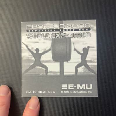 E-MU emu rom Manual for ‘World Expedition’ Rom (WORLD)