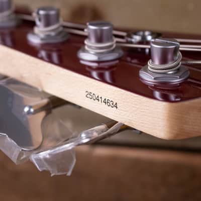 Lakland Skyline 44-64 Custom PJ 4-String with Rosewood Fretboard 2010s - Candy Apple Red image 5