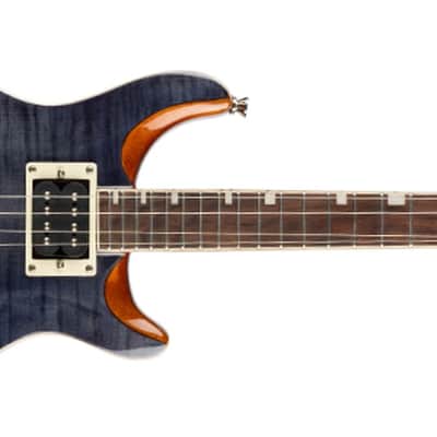 Flight VANGUARD TENOR TBK Rock Series Flamed Maple Top Mahogany Neck 4-String Electric Ukulele w/Padded Gig Bag image 5