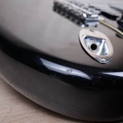 Fender Stratocaster Hardtail 1978 Black Vintage USA w/ Hard Case image 8