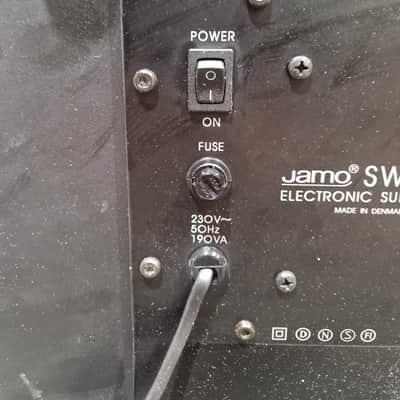 Jamo SW600 Black Subwoofer - Enhanced Bass Response - Very Good w/ Original Box & Control hub image 14