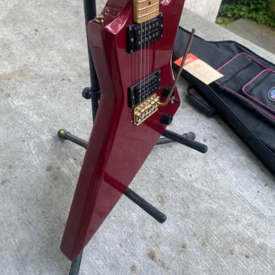Aria II Delux Custom Explorer 1980s - Burgundy image 11