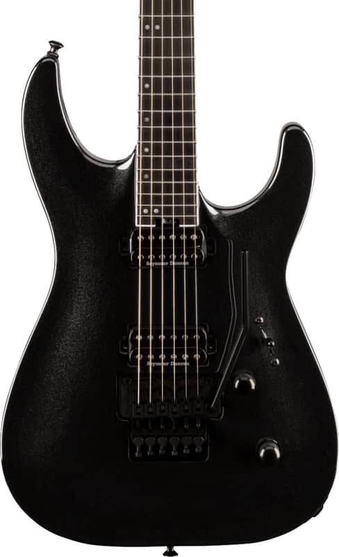 Jackson Pro Plus Series DKA Electric Guitar, Ebony Fingerboard, Metallic Black image 1