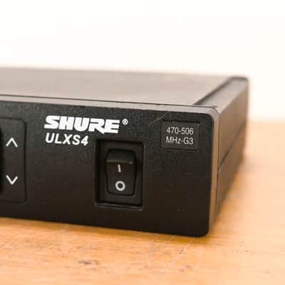 Shure ULXS24/58 Handheld Wireless System - 470-506 MHz (NO POWER SUPPLY) CG01Y6U image 4