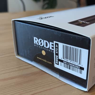 RODE NTG4+ Shotgun Condenser Microphone 2015 - Present - Black image 2