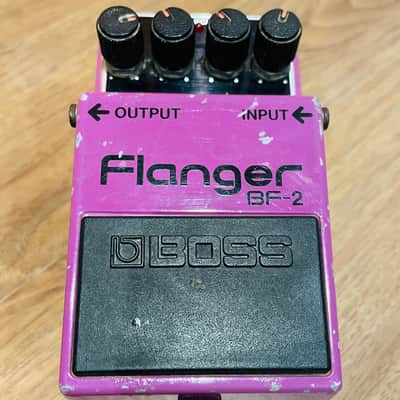 Boss BF-2 Flanger 1984-1990 (Green Label) Made In Japan | Reverb