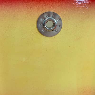 Decolite 4-Piece Drum Set Vintage Gretsch Jasper Shells 13-16-20-5x14 60s - Red Yellow Duco image 16