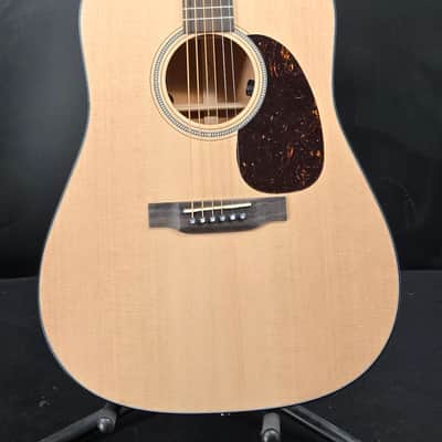 Martin 10Y24D16E-02 D-16E02 Mahogany Acoustic-electric Guitar, Natural image 1
