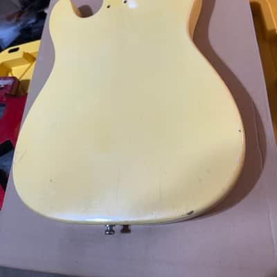 Vintage Telecaster Style Electric Guitar Body Import Blonde image 5