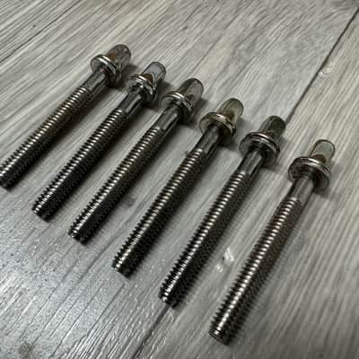 Pearl Drum Tension Rods 57mm Screws Tom Spares x6 #OM110 image 3