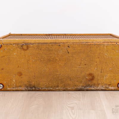 1959 Fender Tweed Twin 5F8-A High Power Vintage 2x12 Tube Amp, 100% Original Circuit, Jensen P12N image 8