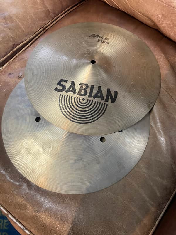 Sabian AA Flat Hats 14 inch 1110g/1210g image 1