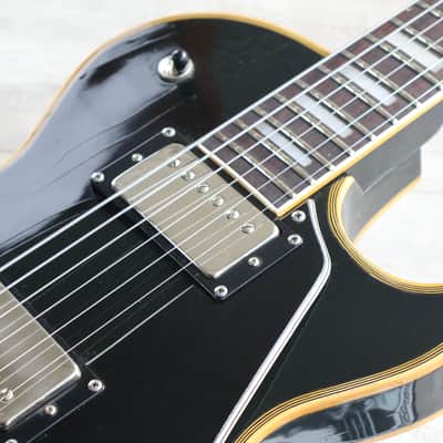1974 Greco Japan EG-380B Les Paul Custom w/Bareknuckles (Ebony) image 5