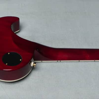 Epiphone Alex Lifeson Les Paul Custom Axcess Quilt - Ruby image 13