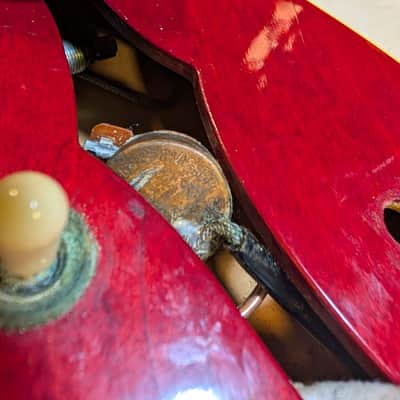 Gibson ES-335TD with Bigsby 1968- Cherry image 16